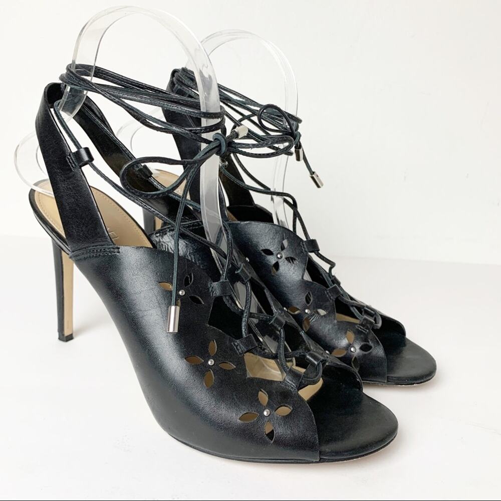 Michael Kors Tie Up Heels SZ 8.5